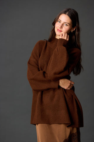 Dark Cocoa Sweater