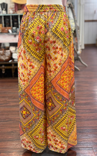 Golden Print Pant
