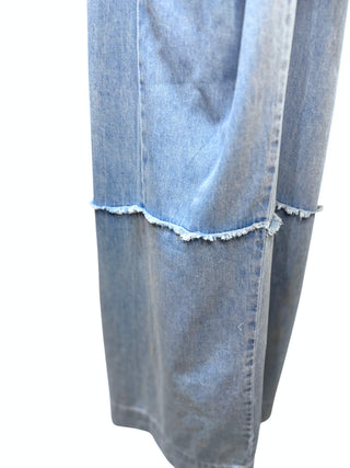 Chambray Overall Dress