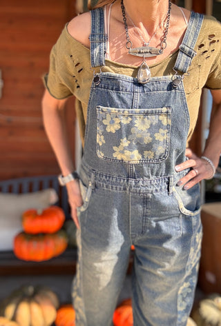 Folklore Floral Overalls