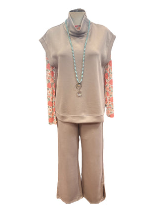 Taupe Modal Pants