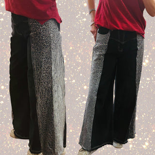 Black Sequin Pants