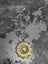 Brass Sunflower Necklace