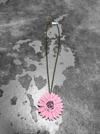 Metal Flower Necklace
