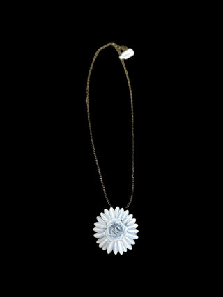 Metal Flower Necklace