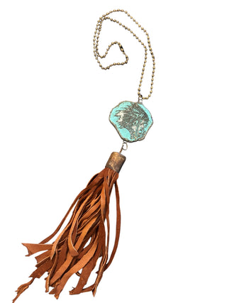 Etched Indian Necklace