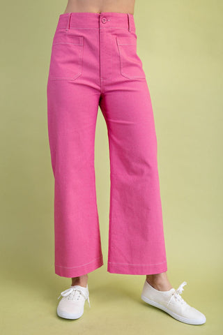 Raspberry Beret Pants