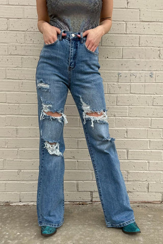 SK Distressed Jeans