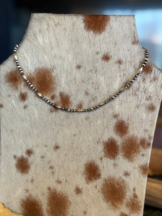 Sterling Pearl Torpedo Beads