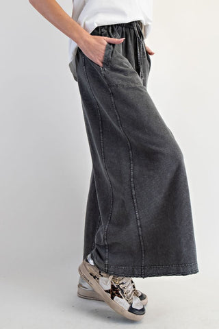 Ash Mineral Washed Pants