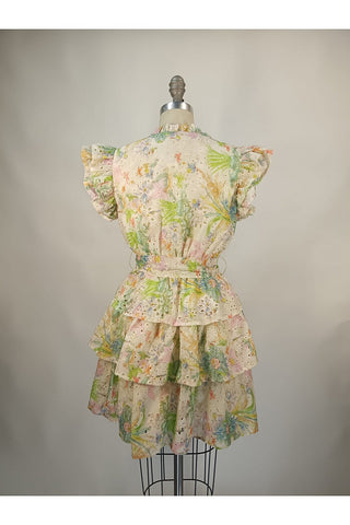 Floral Eyelet Dress