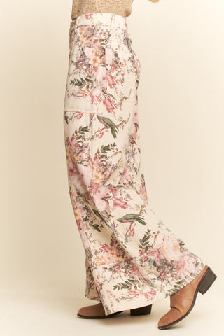 Baroque Denim Pants