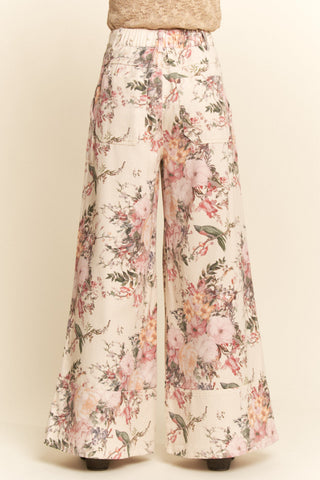 Baroque Denim Pants