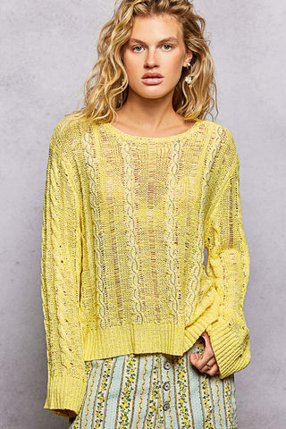 Sunshine Yellow Sweater