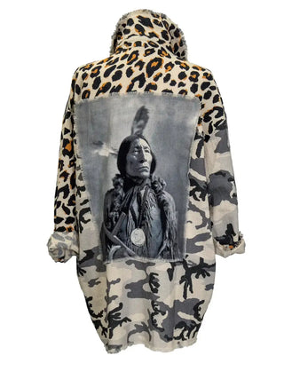Native Leopard Shacket
