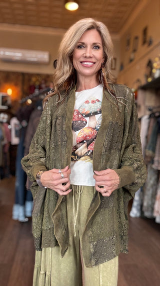 Bishop Sleeve Kimono