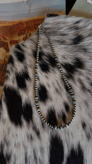 Corrugated & Sterling Silver Saucer Pearls