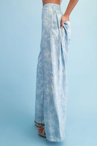 Floral Print Pants