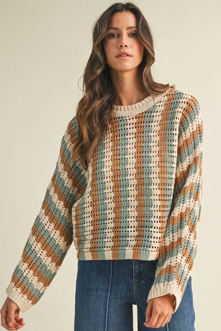 Camel & Pine Sweater