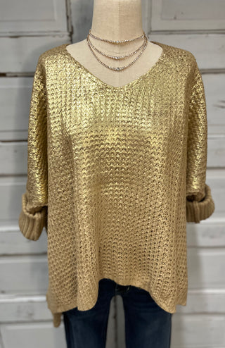 Golden Goddess Sweater