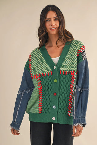 Aunt Myrtle Christmas Cardi