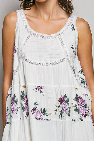 Eyelet Cotton Summer Dress