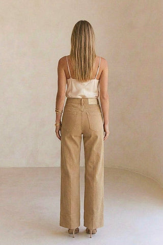 Artemis Camel Palazzo Jeans