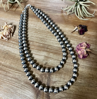 10mm Sterling Pearl Necklace