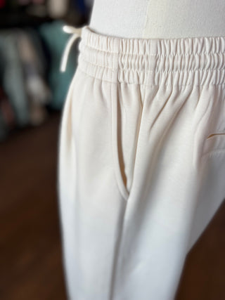 Ivory Road Trip Knit Pants
