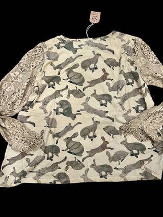 Petal Hop Bunny Top