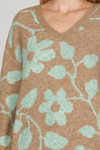 Vintage Blooms Sweater