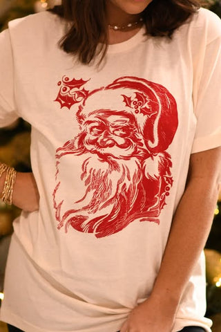 Vintage Santa Tee