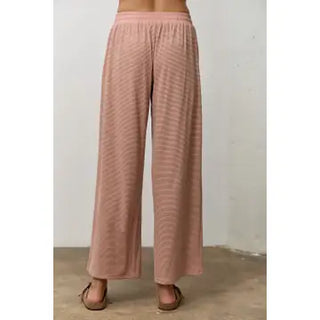 Striped Drawstring Pants