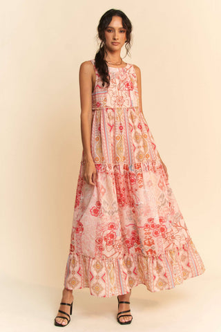 Floral Mix Maxi Dress