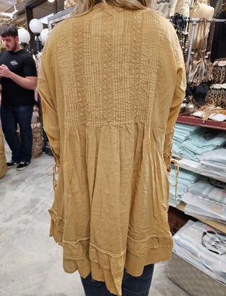 Tie One On Mustard Jacket
