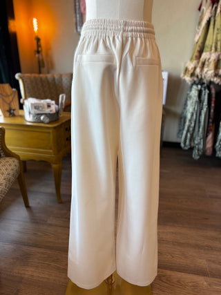 Ivory Road Trip Knit Pants