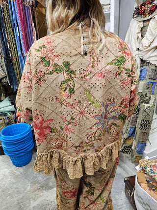 RB Tattered Flower Jacket