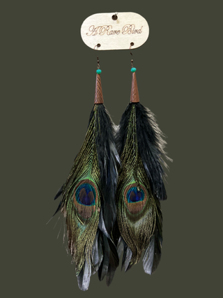 Perfect Peacock Earrings