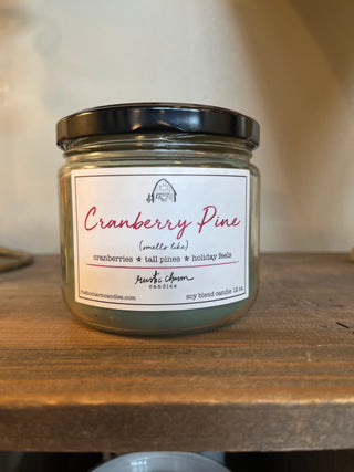 Cranberry Pine Candle