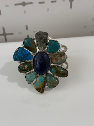 Multi Stone Cuff