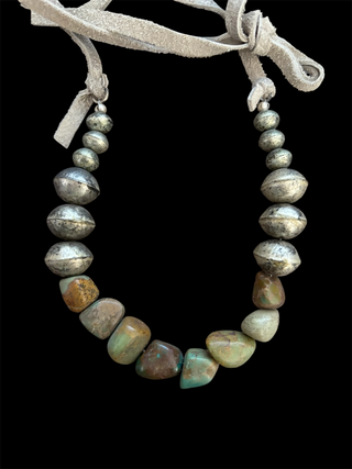 Authentic Turquoise & Tibetan Necklace