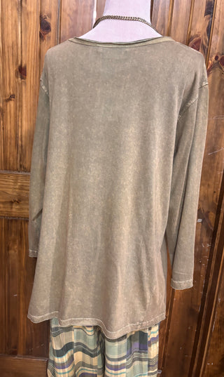 Vintage Washed Bunny Top