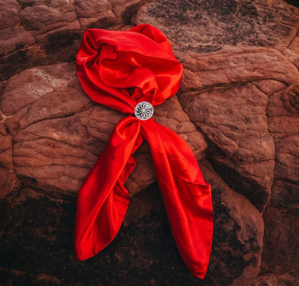 Red Wild Rag – Barbed Wire & Lace