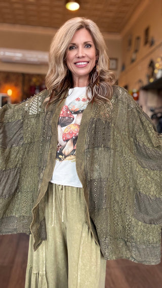 Bishop Sleeve Kimono