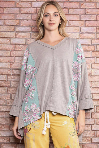 Patchwork Flower Top
