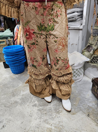 RB Tattered Flower Pant