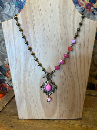 Art Deco Drop Necklace