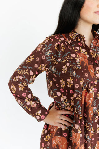 Boho Buffalo Dress