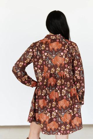Boho Buffalo Dress