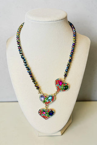 Oh My Hearts Necklace